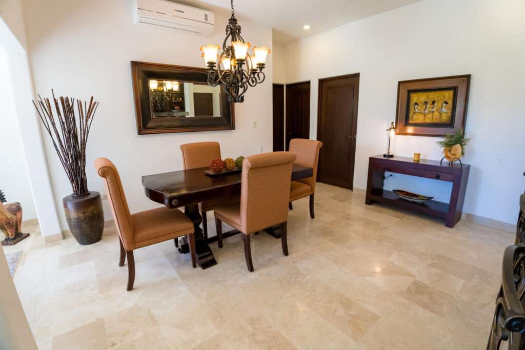 Los Cabos Marina Sol Casa Pancho Villa A107 is a ground-floor 3 bedroom, 3 bathroom condo in Marina Sol, perfectly positioned for guests who want everything within walking distance. You're just minutes from El Médano Beach, the Marina, and the Paradiso shopping mall—no car needed. Inside the community, you also have direct access to the on-site deli, spa services, and restaurants.The ground-floor location gives you direct access to the heart of Marina Sol: a guarded, gated compound with a large resort-style pool, on-site restaurant and bar, mini-market, full-service spa, and open green areas where kids can play and enjoy the space safely.Casa Pancho Villa A107 delivers comfort, convenience, and strong rental appeal in one of Cabo's best walkable locations. – 123A LAS CONCHAS, Cabo Corridor, BS