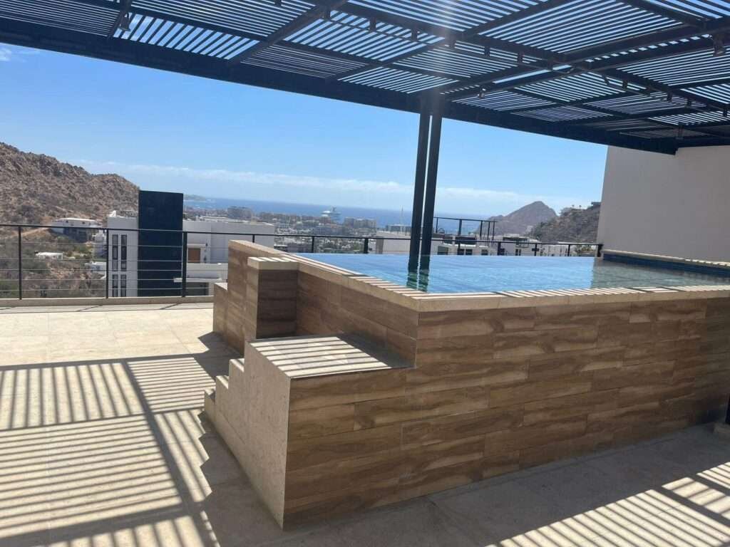 Los Cabos Cora Turnkey and beautifully furnished, CORA Sunrise D202 offers effortless luxury living in the highly sought-after Club Campestre community of San José del Cabo. This 3-bedroom, 3.5-bath residence showcases a bright open-concept design with a modern kitchen, oversized island, and spacious living and dining areas that flow seamlessly onto a large private terrace through floor-to-ceiling sliding glass doors--perfect for indoor-outdoor entertaining.Each bedroom is thoughtfully designed for comfort and privacy, complemented by contemporary finishes and stylish bathrooms throughout. Expansive outdoor living spaces invite you to relax and enjoy the serene surroundings.Residents of CORA Sunrise enjoy resort-style amenities, including a pool, fitness center, jacuzzi, kids' area, and 24/7 gated s rity. Ideally located just minutes from world-class golf, pristine beaches, dining, and the vibrant Art District, this property is perfect as a full-time residence, vacation getaway, or investment opportunity. – Lunaterra, Cabo San Lucas, Cabo San Lucas, BS