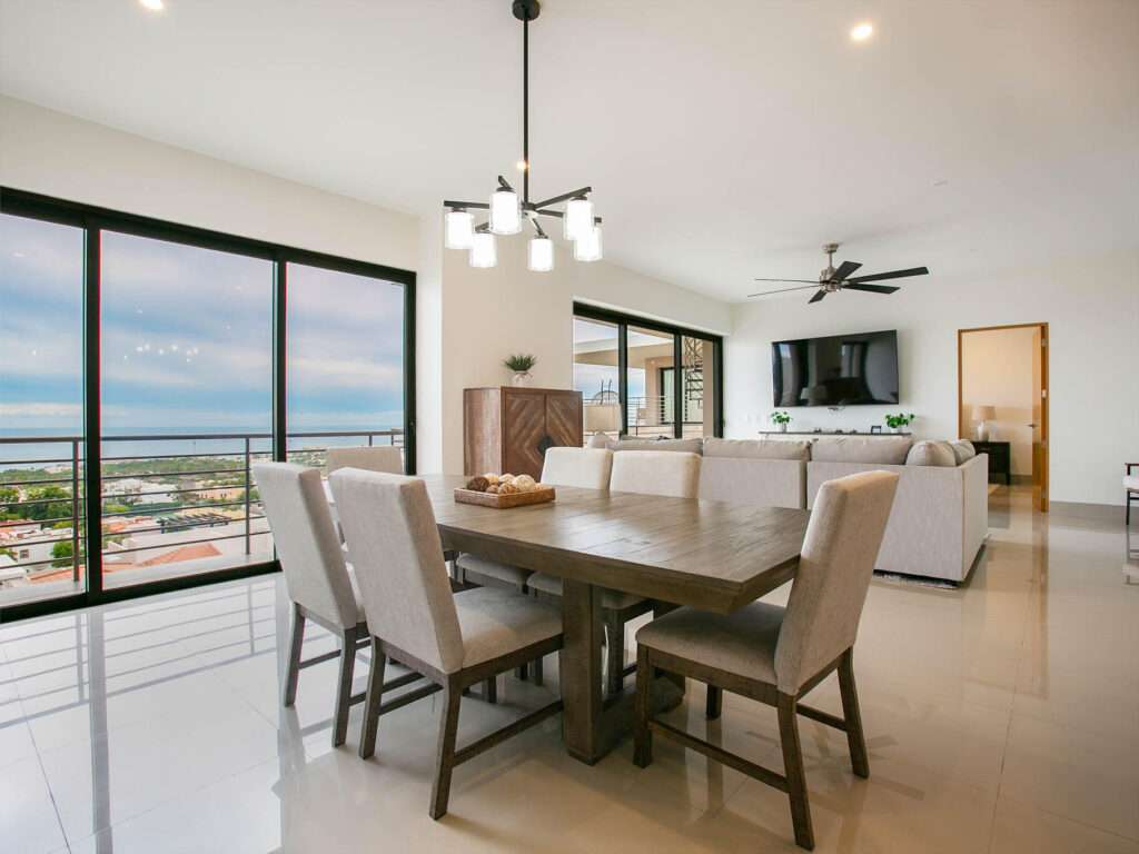 Los Cabos Paramo Páramo Village is a boutique residential community in San José del Cabo. This two-bedroom, two-and-a-half-bathroom residence combines comfort, style, and convenience within a secure, master-planned setting. Open-concept living with refined finishes and expansive – Penthouse, Cabo Corridor, BS