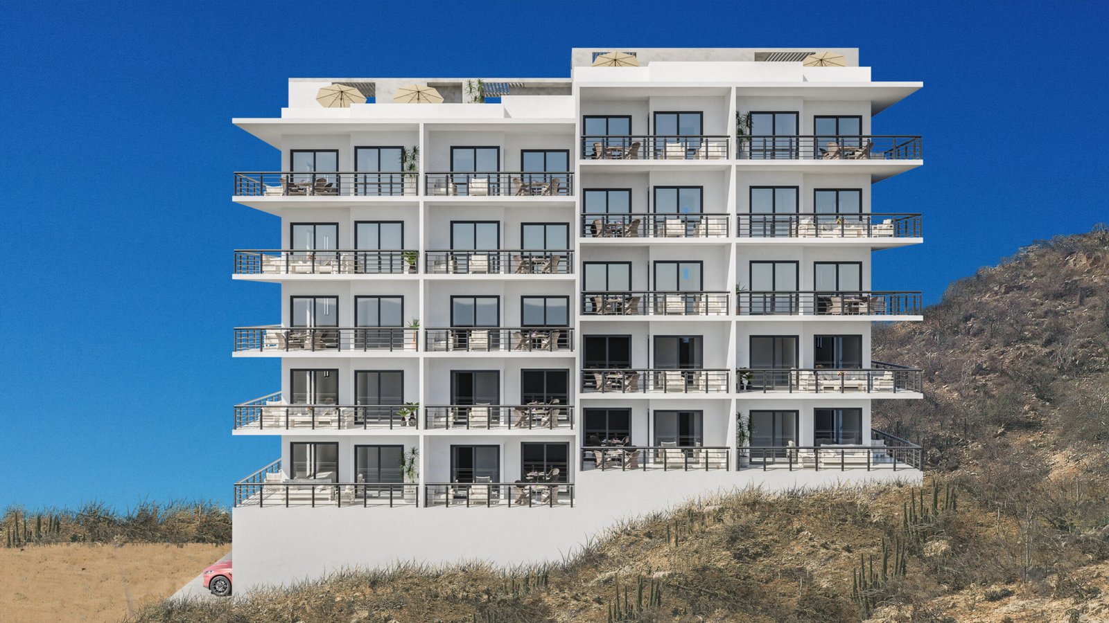 Los Cabos Luxotica Iv Penthouse for Sale in Luxotica Phase 4 - Cabo San Lucas with Ocean for sale