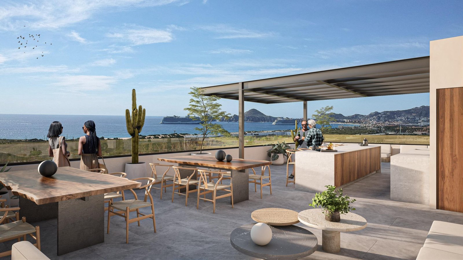 Los Cabos Cuatrovientos 2 Bd Penthouse with private roof top for sale
