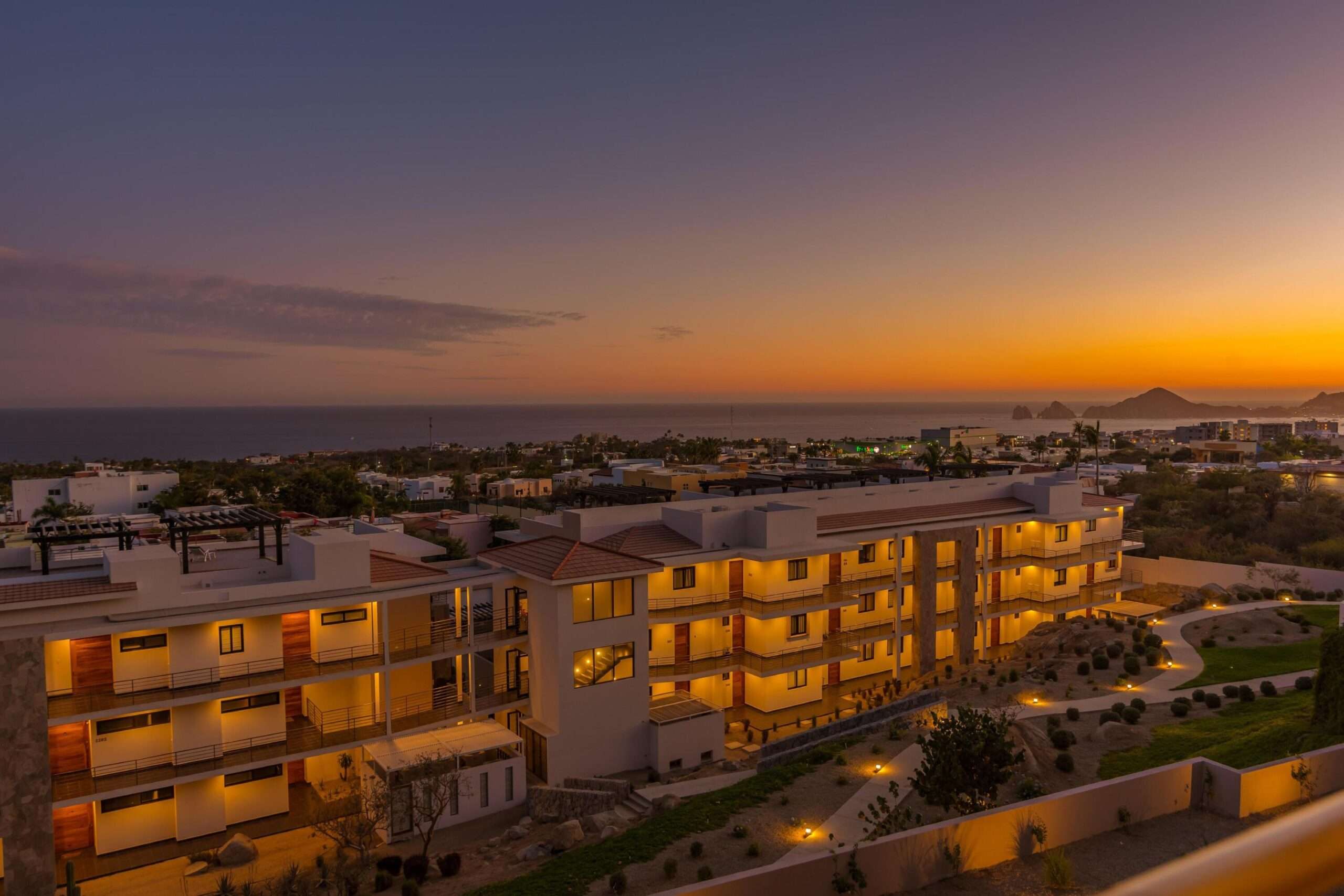 Los Cabos Paramo Páramo Village is a boutique residential community in San José del Cabo. This two-bedroom, two-and-a-half-bathroom residence combines comfort, style, and convenience within a secure, master-planned setting. Open-concept living with refined finishes and expansive for sale