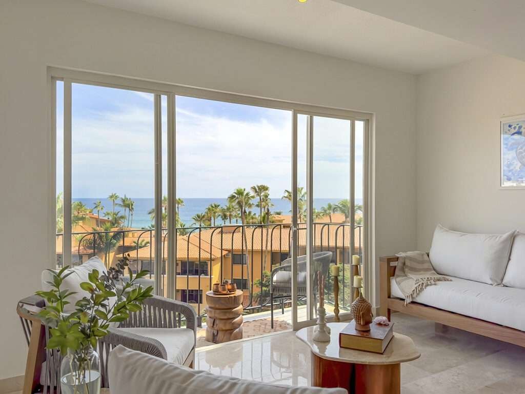 Los Cabos Punto Nima Punto Nima is a development designed and constructed by Central de Arquitectura.This stunning unit feels like a townhouse in the sky, offering the privacy and space you want with the ease of condo living. With light-filled interiors, thoughtful design, and seamless indoor-outdoor flow, every corner is crafted to highlight the spectacular – Vista La Jolla Ocean View, San Jose del Cabo, San Jose del Cabo, BS