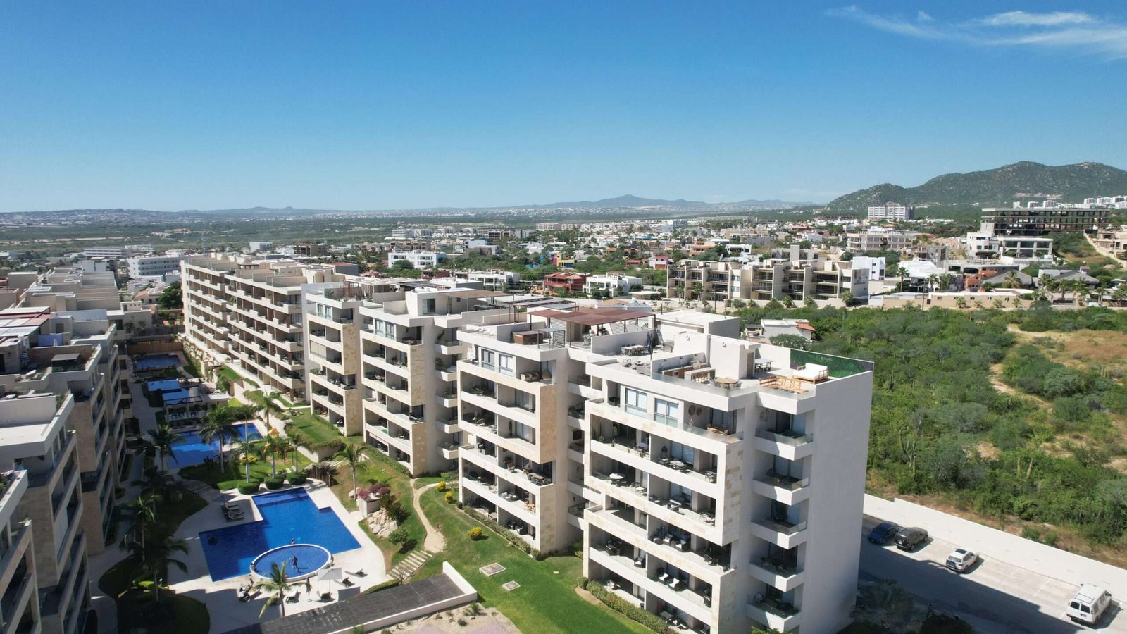 Los Cabos Sunset Live the Cabo dream in this exclusive corner condo located in the highly desirable Sunset area of Cabo San Lucas. Set within a boutique community of just 20 units, this property offers the perfect balance of privacy and comfort. Featuring 2 bedrooms and 2 bathrooms, spacious interiors, and a smart layout, the highlight is the private terrace with jacuzzi, the perfect spot to unwind while enjoying the breathtaking for sale