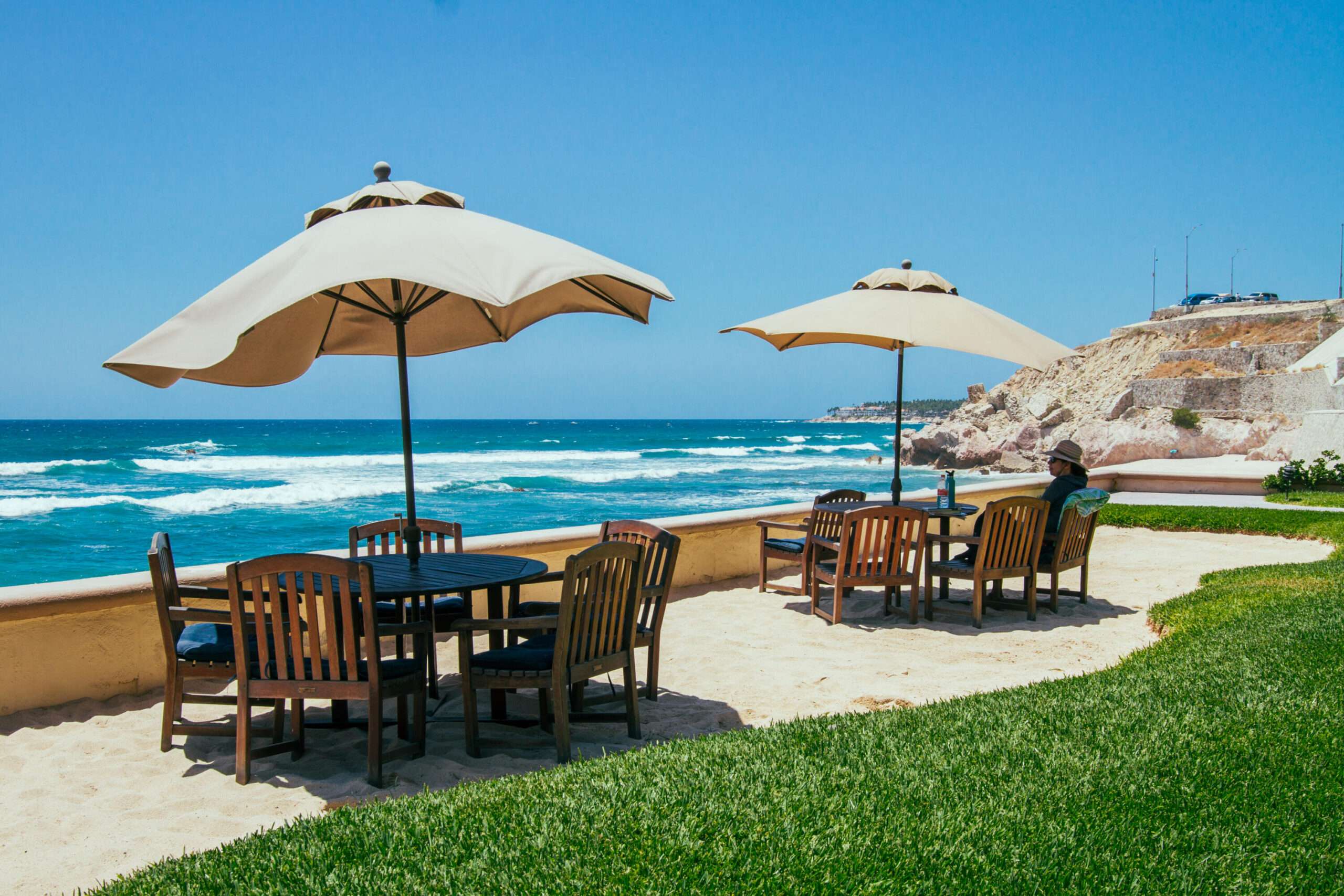 Los Cabos Aura This is the smallest residence in the entire development, designed to offer an exceptional opportunity to own a two-bedroom home within 100 m² (1,071 sqft) of interior space, plus a terrace, one parking space, and a small storage unit. It represents the best entry-level price--the most affordable option to acquire a new, modern, beachfront property. The unit features two ocean- for sale