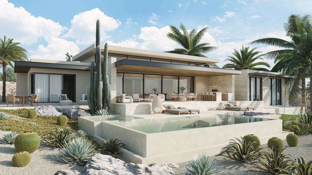 Los Cabos Pedregal Csl Villa Felicidad is a 5-bedroom, 5.5-bath residence in Pedregal that combines scale, location, and proven income potential. Set just minutes from the main gate and within walking distance to the marina, it offers effortless access to Cabo's best dining and nightlife while maintaining privacy. The home features a private pool, expansive terraces, and panoramic marina for sale