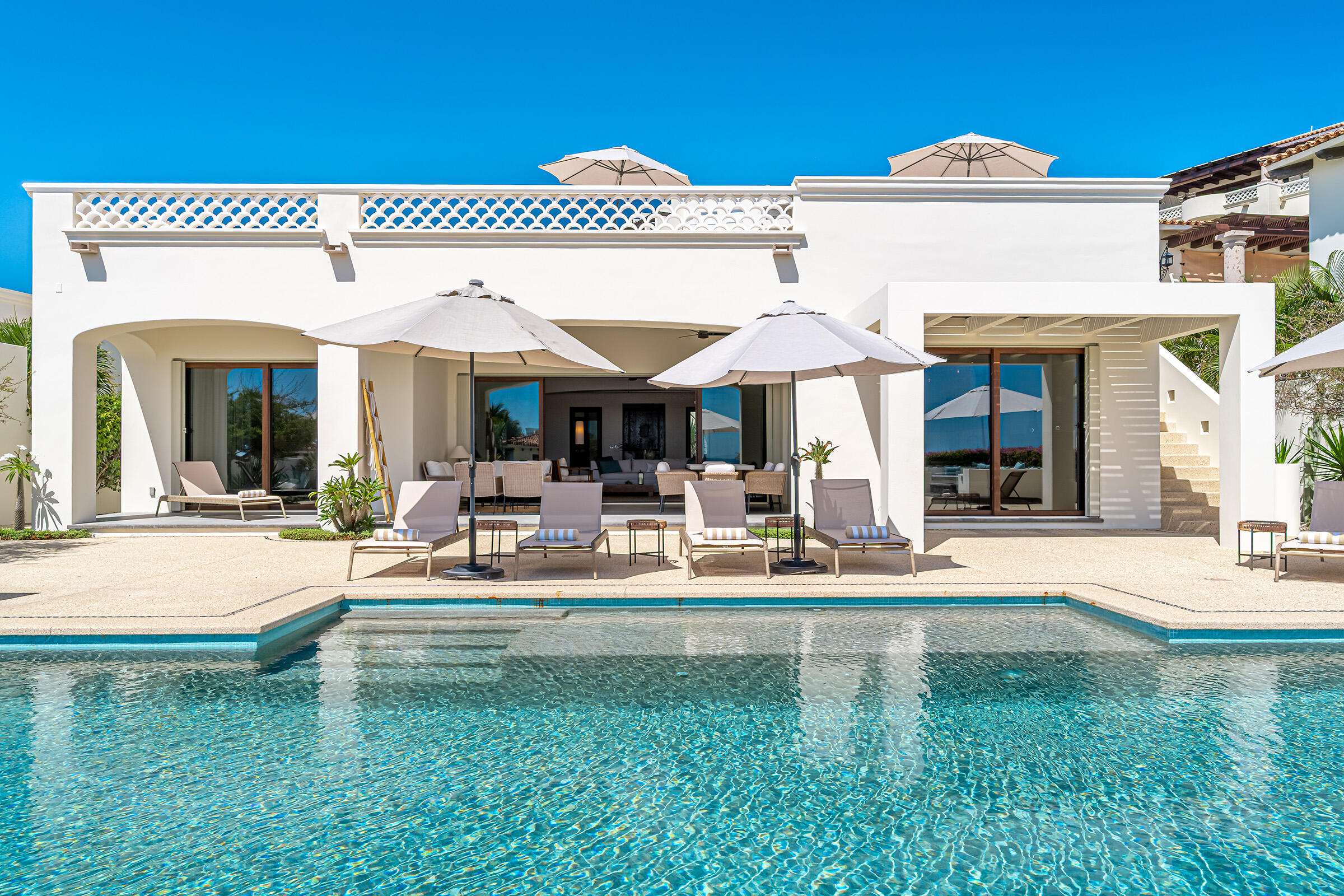 Los Cabos El Tule-Inland:General Rare investor opportunity in the San José Corridor. 2 luxury residences fully completed and move-in ready. 8 additional units with land secured and full blueprints in place -- ready to build to buyer's vision. At for sale