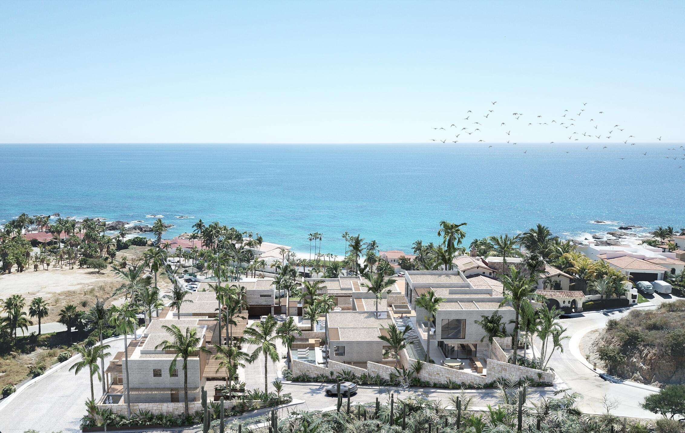 Los Cabos Los Valles Sophisticated and solidly built, this 5,588 sq.ft. estate in Club Campestre offers luxury living with exceptional construction quality rarely found in Los Cabos. Residents enjoy exclusive access to a private beach club and world-class golf course, all just minutes from San Jose vibrant dining and culture. The home features 4 ensuite bedrooms, a 3-stop elevator, and a Generac backup system. Entertain in style with a chef's kitchen, wine room with Tzalam wood cabinetry, and an outdoor BBQ area with fire pit. Relax by the heated pool or on the Jacuzzi terrace with partial ocean for sale