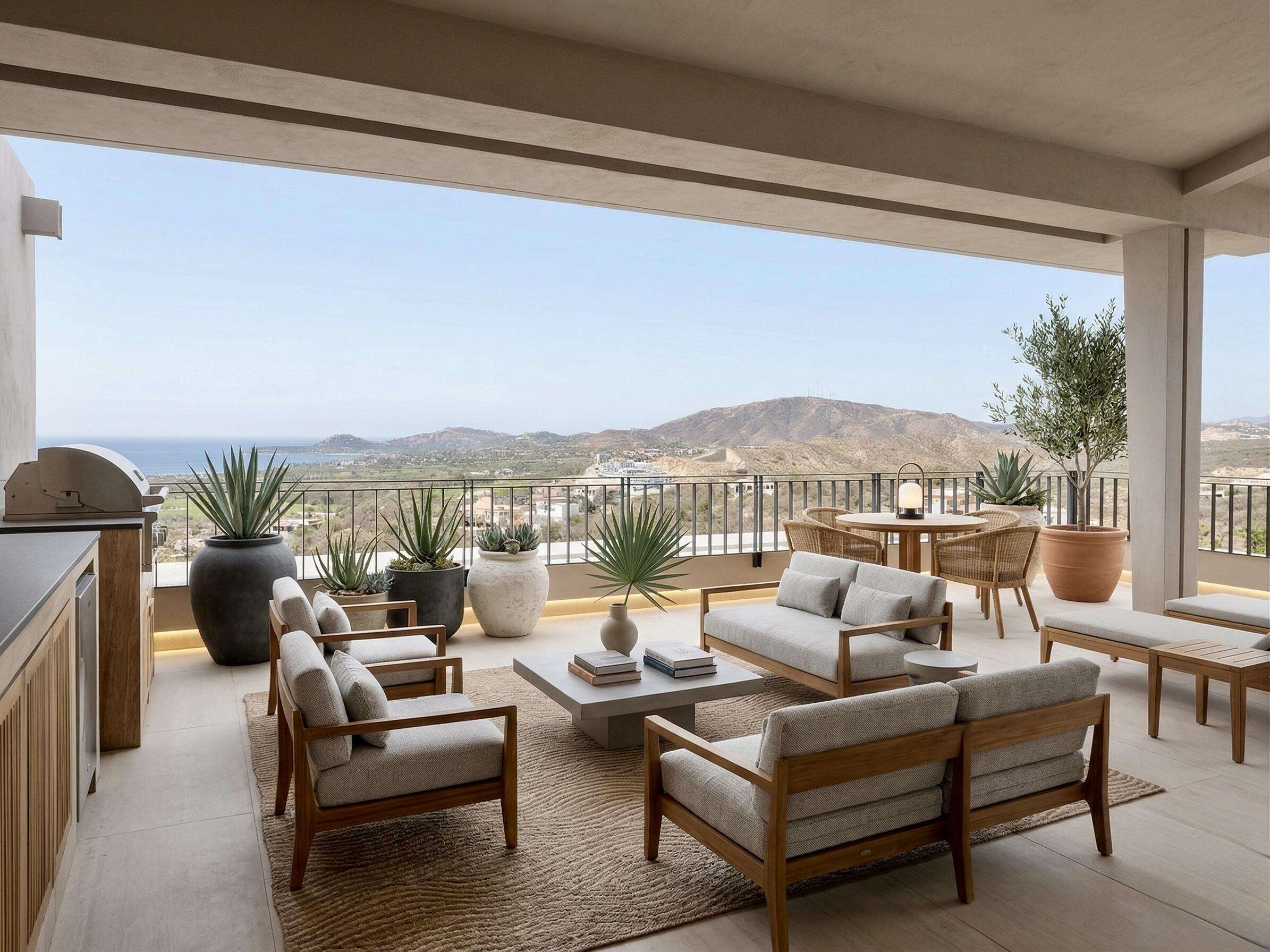 Los Cabos Kamu Living KAMU Living 313 es una unidad de dos recámaras en preventa, ideal para quienes buscan mayor comodidad y potencial de rentabilidad en El Tezal.El desarrollo integra amenidades tipo hotel como alberca, jacuzzi, gimnasio, rooftop, coworking, elevador y estacionamiento subterráneo. La operación de rentas vacacionales estará a cargo de Momentum, empresa especializada en la administración y promoción de propiedades en plataformas como Airbnb, Booking y Expedia.Además, KAMU Living contará con locales comerciales en planta baja y la presencia de IWG con oficinas y consultorios, creando un entorno dinámico de servicios, trabajo y hospitalidad. With a hotel reservation system integrated with leading platforms like Expedia, Booking, Airbnb, and other powerful engines, supported by expert hospitality managers in Los Cabos, KAMU Living ensures optimal exposure and high occupancy rates.Designed by seasoned developers with extensive experience in Los Cabos' hospitality industry, KAMU Living promises higher returns than traditional vacation rentals while offering a luxurious lifestyle and unmatched convenience. for sale