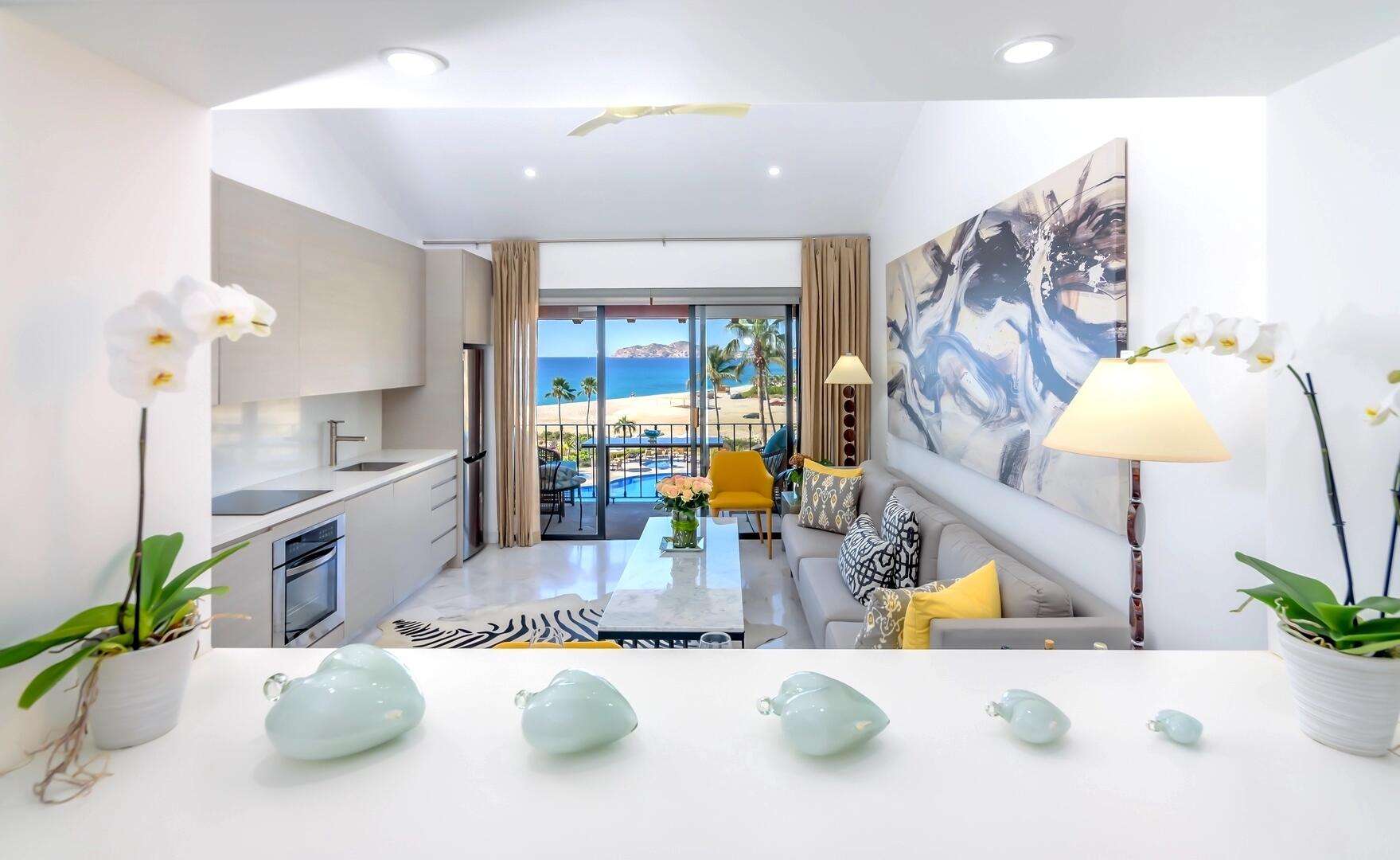 Los Cabos Andalaya Andalaya is the hidden gem of Pedregal. Casa Azucena is a charming two-bedroom, two-bath home in the exclusive oceanside development of Pedregal. This unique residence offers an open living space, large bedrooms, and a private patio with a BBQ. Common amenities are a beautiful pool, spa, and lounge area. Pedregal amenities include beach access, pickleball, tennis, outdoor fitness areas, bocce ball courts, and exercise classes. Pedregal also offers an onsite cafe, restaurant, gym, and spa. The location is ideal for walking to the marina, restaurants and activities. for sale
