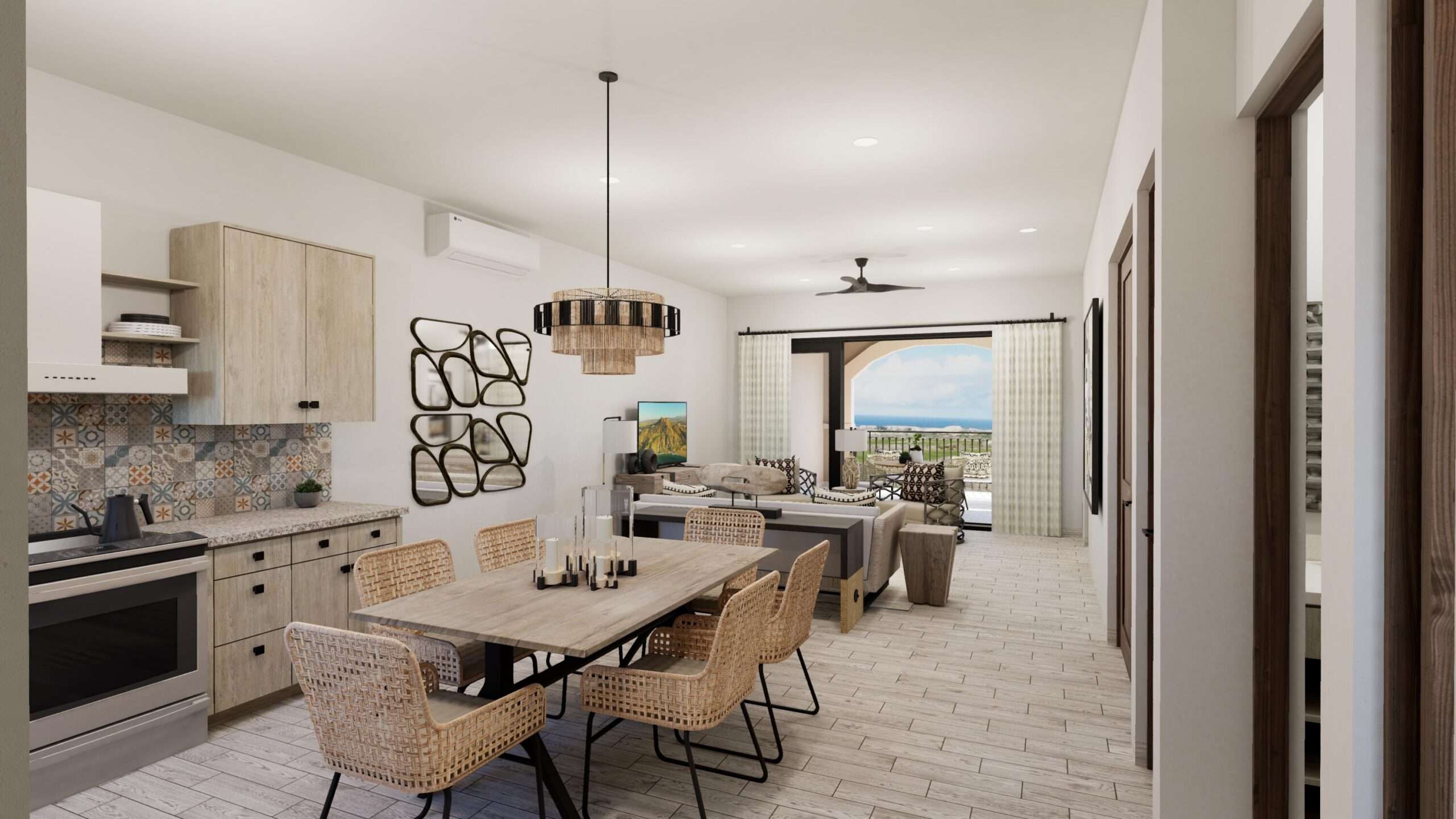 Los Cabos Cabo Costa VELA 101 GARDEN VILLAEnjoy comfortable coastal living in this brand-new 5 BD residence. Designed to combine modern architecture with magnificent for sale
