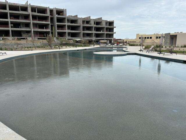 Los Cabos Rivieri Brand-new, move-in-ready ground-floor duplex condominium with 2 bedrooms and 2 bathrooms, located in Rivieri Pueblo Mediterráneo in El Tezal, Cabo San Lucas.The property offers a bright, practical layout with plenty of natural light, a beautiful kitchen with quality cabinetry and finishes, air conditioning, closets in both bedrooms, and an attractive private backyard with space for outdoor seating, pets, or entertaining.The condo is conveniently located next to the community amenities, making them easy to access and enjoy. Guest parking is available directly in front of the property. The community also offers controlled access and 24/7 security for added privacy and peace of mind. Rivieri features an exceptional clubhouse with a spacious social area, an ocean- for sale