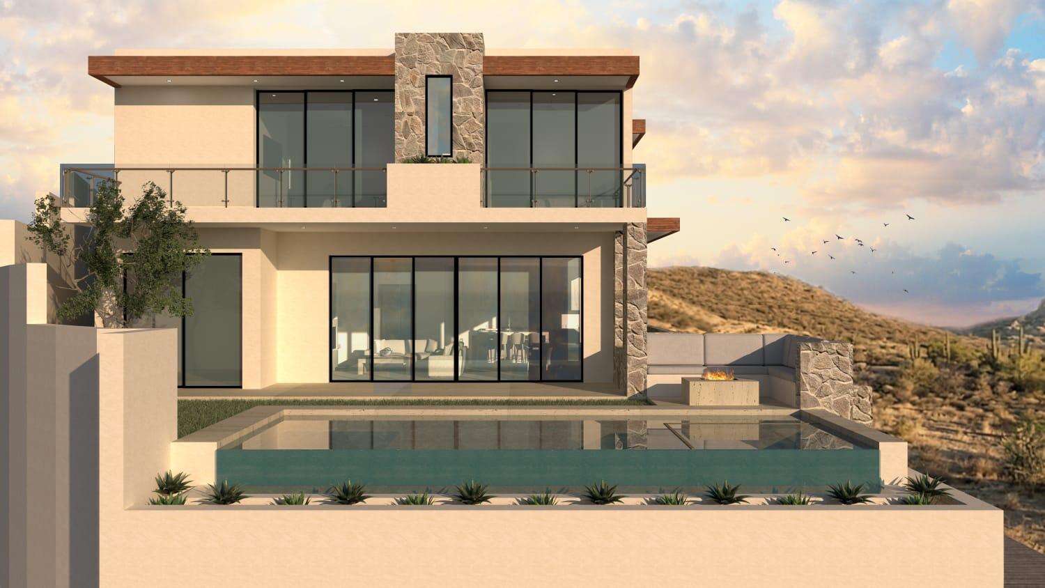 Los Cabos Section 22f- La Montana Experience an intimate collection of five single-family residences with mountainand arroyo for sale