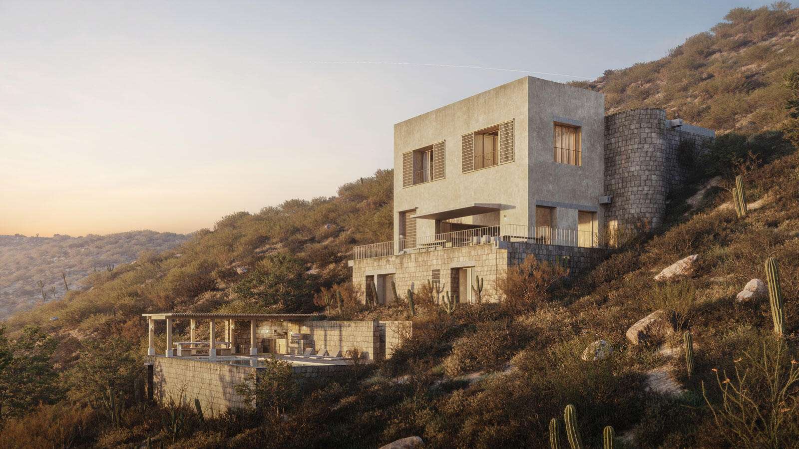 Los Cabos El Tule-Inland:General Rare investor opportunity in the San José Corridor. 2 luxury residences fully completed and move-in ready. 8 additional units with land secured and full blueprints in place -- ready to build to buyer's vision. At for sale