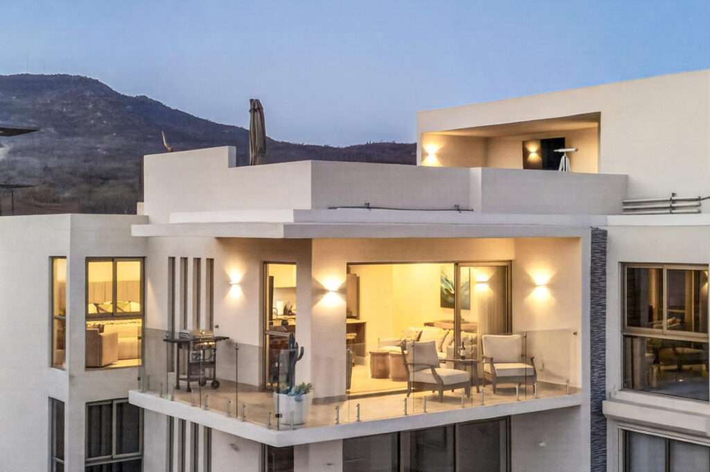 Los Cabos Cabo Costa Experience relaxed luxury at Cabo Costa, one of Cabo San Lucas' most desirable new communities. This turnkey two-bedroom, two-bath residence features spacious en-suite bedrooms, a private terrace, and a heated plunge pool designed for effortless indoor-outdoor living. Clean architectural lines, warm natural finishes, and an inviting open floor plan create a home that is equally suited for full-time living, vacation escapes, or investment. Community amenities include an infinity-edge pool, clubhouse, fitness center, business center, and beautifully maintained grounds. Contact me today to learn more or arrange a private tour. – Phase 2 Villa 10 Garage #46, San Jose del Cabo, BS